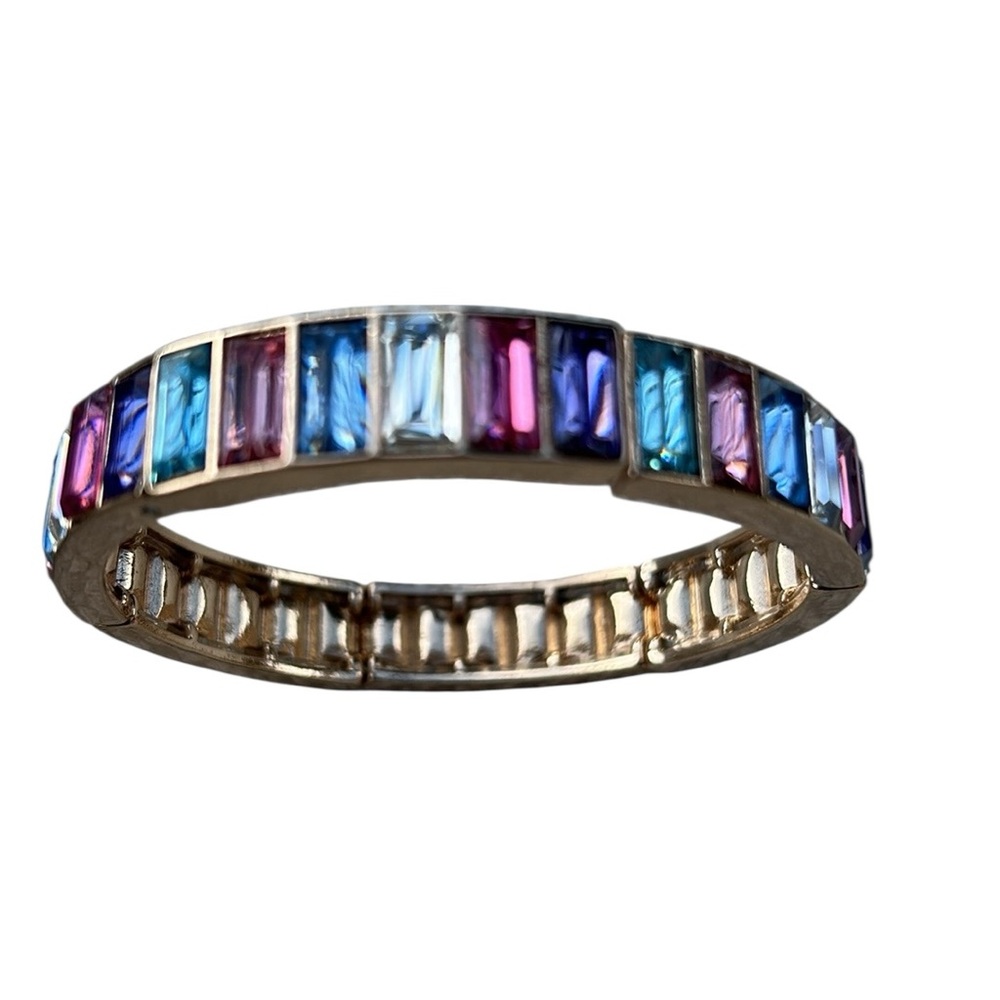 AVON Studio 1886 Multi color baguette stretch bracelet